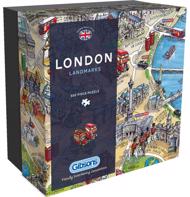 Puzzle Puzzel 500 stukjes Maria Rabinky: London Landmarks image 2