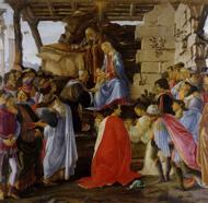 Puzzle Botticelli: Adoración de los Reyes Magos 1000