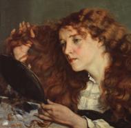 Puzzle Courbet: Jo, piękna irlandzka dziewczyna, 1866