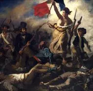Puzzle Delacroix Eugène: La Liberté Guidant le Peuple, 1830.