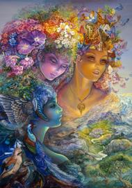 Puzzle Josephine Wall: The Three Graces 1000