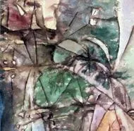 Puzzle Klee: Leitungsstangen anagorie, 1913 -