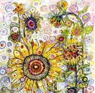 Puzzle Sally Rich - Sonnenblumen