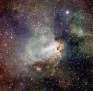 Puzzle Stellaire de la Région Messier 17:e pris av VST