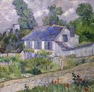 Puzzle Vincent Van Gogh: Hus i Auvers, 1890 - 1000