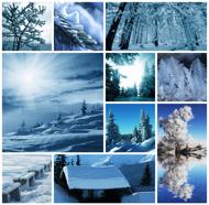Puzzle Collage d'hiver - 1000