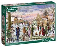 Puzzle Świąteczna wioska 1000
