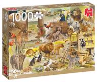 Puzzle Dykumos arkliai 1000