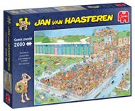 Puzzle Jan Van Haasteren: Pool-Aufbau