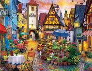 Puzzle Bavorský květinový trh
