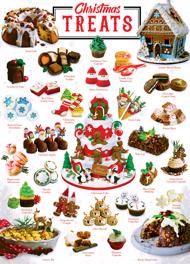 Puzzle 1000 de dulciuri de Crăciun