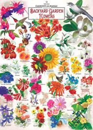 Puzzle Kerti virágok 1000