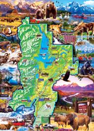 Puzzle Parcuri Naționale - Parcul Național Grand Teton