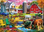 Puzzle Piknik a farmon