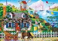 Puzzle Rambling Rose Cottage