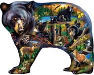 Puzzle Životinjski svijet šume tvarové