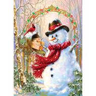 Puzzle Frosty der Schneemann