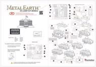 Puzzle White house 3D metal image 2