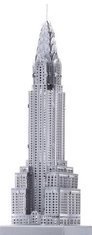 Puzzle Chrysler Building felhőkarcoló, New York, USA - Fém - 3D image 2