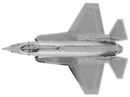 Puzzle Letúň F-35 Lightning 3D image 3