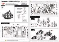 Puzzle Jedrilica Queen Anne´s Revenge 3D image 2