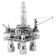 Puzzle Oil platform and tanker 3D image 9