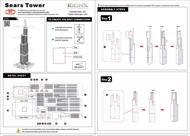 Puzzle Sears Tower (Willis Tower), puzzle 3D / ICONX / image 2
