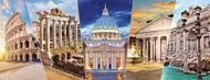 Puzzle Panoráma a római műemlékekből 