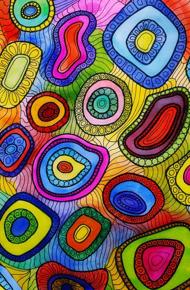 Puzzle Burbujas de colores