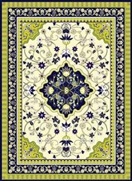 Puzzle Zelený perský koberec