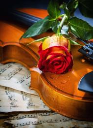 Puzzle Muzică, dragoste și tristețe