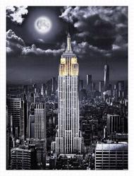 Puzzle Plastové puzzle - Darren Mundy - Empire State Building