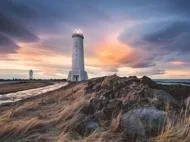 Puzzle Akranes világítótorony, Izland