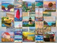 Puzzle Collage de la costa 1500