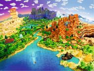 Puzzle Wereld van Minecraft