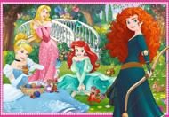 Puzzle 2x12 Disney Princezné image 2