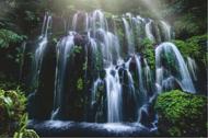 Puzzle Wasserfall auf Bali 3000
