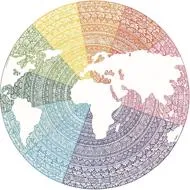 Puzzle Liblikate maailmakaart