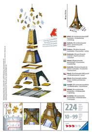 Puzzle 3D Eiffelova věž image 2