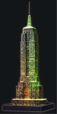 Puzzle Empire State Building 3D LED image 4