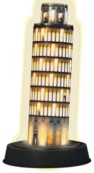 Puzzle Krzywa Wieża w Pizie. Puzzle 3D LED image 6