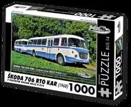 Puzzle BUS no. 14 Škoda 706 RTO KAR (1968) - 1000