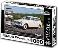 Puzzle Škoda 1202 STW ambulance bil (1961)