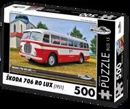 Puzzle Autobus Škoda 706 RO LUX (1951)
