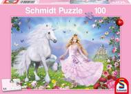Puzzle Enhjørningprinsessen 100