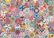 Puzzle colcha de patchwork americana