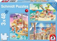 Puzzle 3x48 Pandilla de piratas