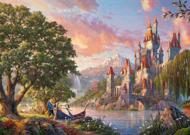 Puzzle Kinkade: Belle varázslatos világa