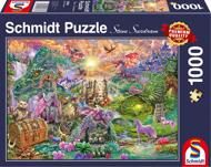 Puzzle Enchanted Dragon Country 1000 image 3