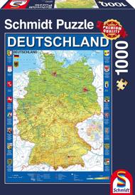 Puzzle Germany map 1000 image 3